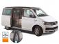 Preview: VW Bus T5 / T6 / T6.1 Insektenschutzgitter Schiebetür rechts - Magnetreißverschluss