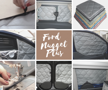 Thermomatten Premium Ford Nugget Plus Komplettset zum Konfigurieren