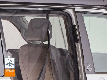 VW Bus T5 / T6 / T6.1 Insektenschutzgitter Schiebetür links - fine mesh - Magnetreißverschluss