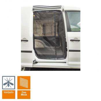 VW Caddy und Caddy Maxi Insektenschutzgitter Schiebetür Beifahrerseite Baujahr 2015 - 02/2020 - fine mesh