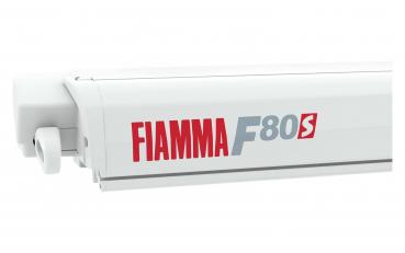 Fiamma Dachmarkise F80S 290 cm Gehäuse weiß Tuch Royal blue