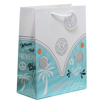 Volkswagen Bulli VW Bus T1 Geschenktasche Surf Adventure - Groß