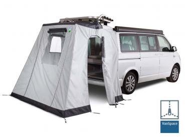 VanSpace Heckzelt Premium für VW T5 / T6 / T6.1 hellgrau