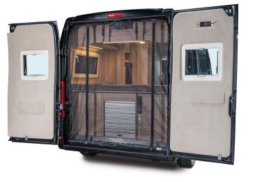 VanQuito Moskitonetz Heck Fiat Ducato / Citroen Jumper / Peugeot Boxer H2 ab BJ 2014 - fine mesh