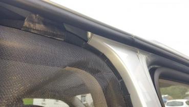 Insektenschutzgitter Schiebetür rechts Ford Custom - Standardgewebe mit Magnetreißverschluss