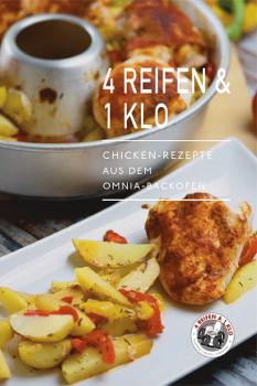 4 Reifen & 1 Klo Chicken-Rezepte aus dem Omnia-Backofen