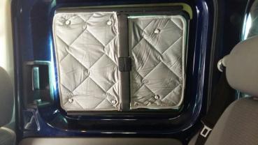 Thermomattenset PREMIUM Caddy Schiebetüren - Schiebefenster rechts (Beifahrerseite) 2003 - 02/2020