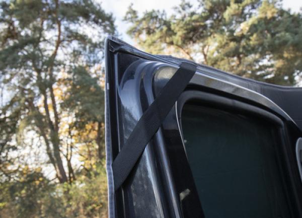 Außenisolierung Thermoschutz Fahrerhausscheibe VW T4, außen, ohne Klettverschluss