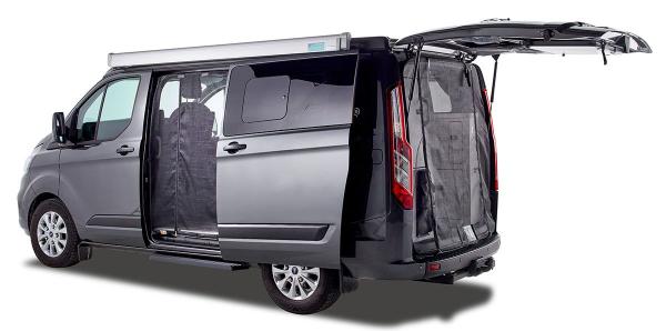 VanQuito Moskitonetz für Renault Trafic, Fiat Talento, Nissan NV 300 Schiebetür fine mesh